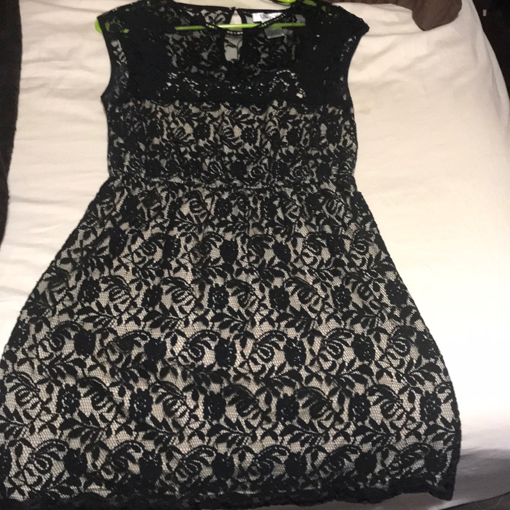 Lacy Little Black Dress